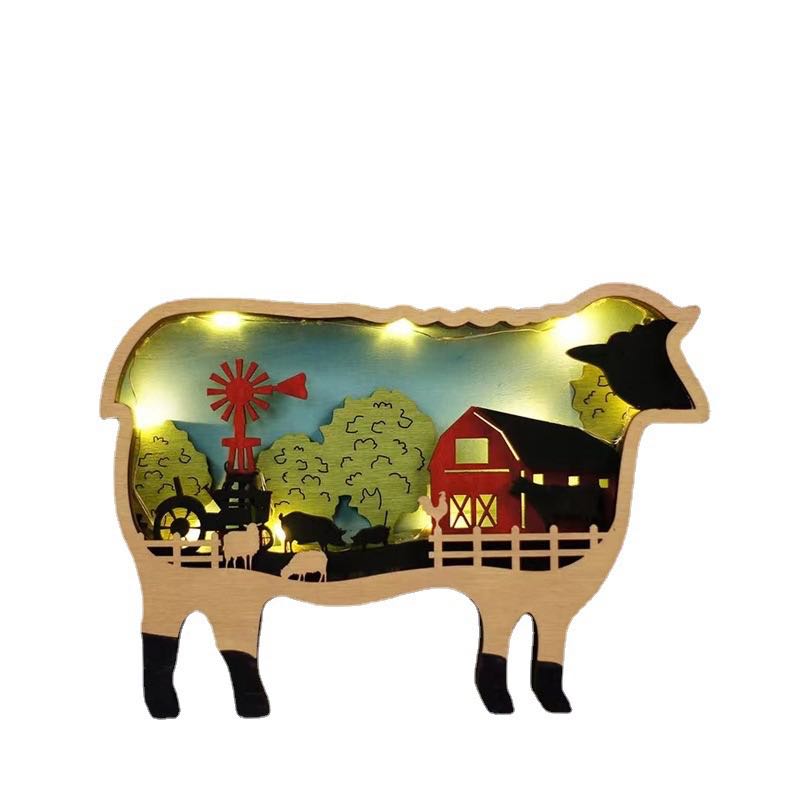 Summer Sale - Animal Farm Carving Handcraft Gift