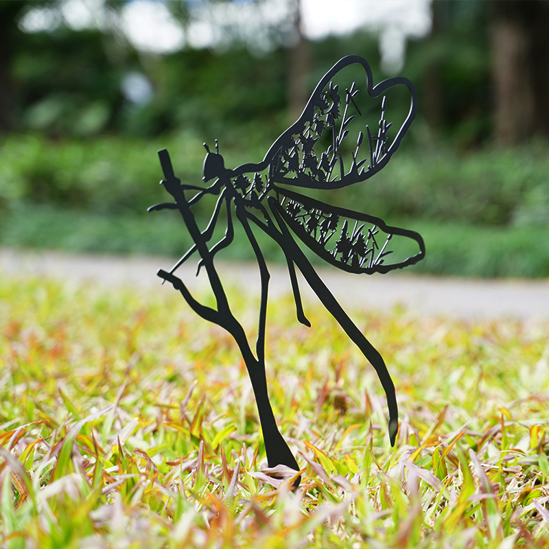 Metal Dragonfly - Garden Decor Art