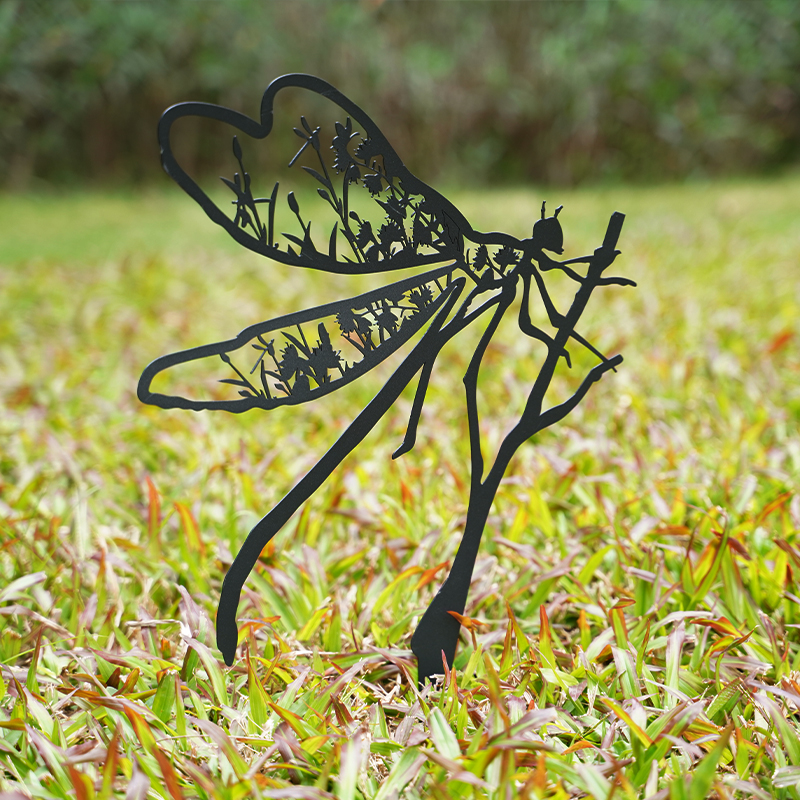 Metal Dragonfly - Garden Decor Art