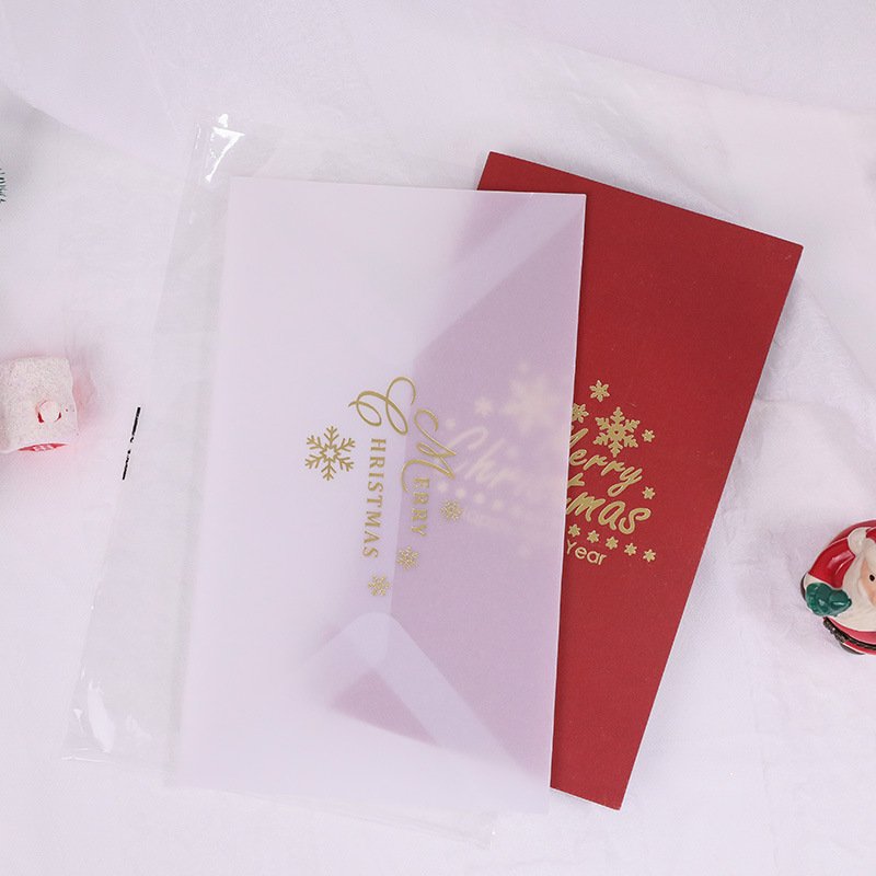 Machine made Paper Christmas Greeting Cards