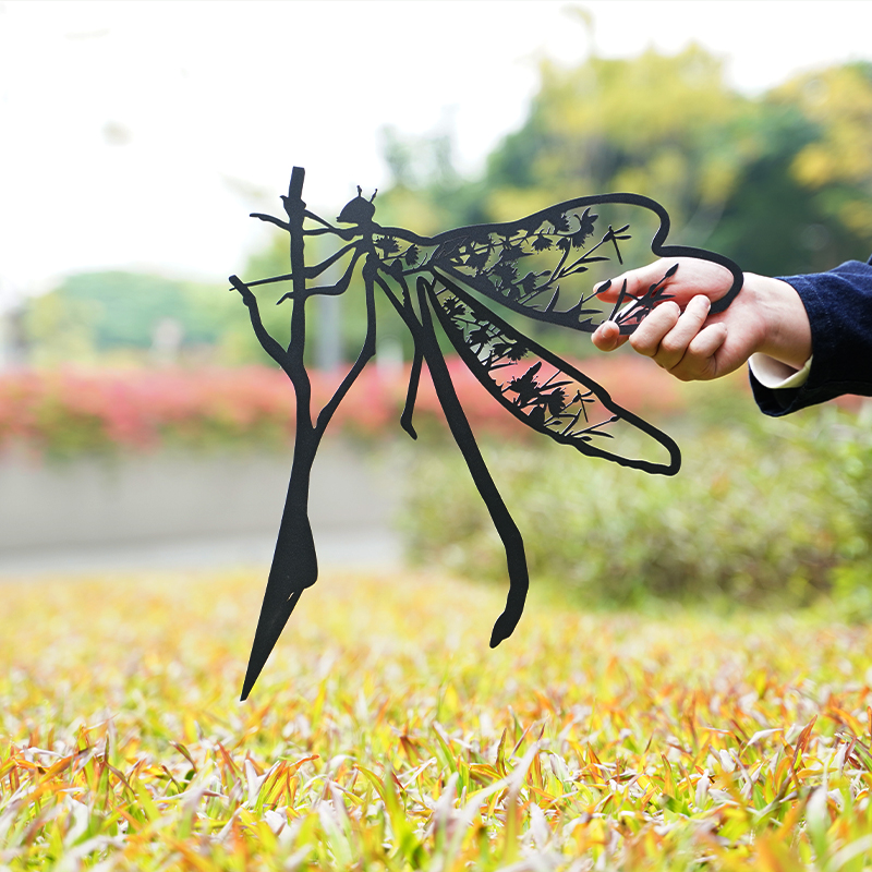 Metal Dragonfly - Garden Decor Art